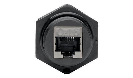 Tripp Lite N206-BC01-IND Industrial RJ45 Bulkhead Coupler IP68 Lifetime Warranty