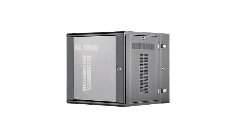 Panduit PanZone PZWMC12W 12U Wall Mount Cabinet, Windowed Door