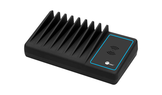 SIIG 10 Port USB Charging Station with Qi Wireless Pad AC-PW1H11-S1 1 Year