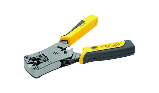 Tripp Lite T100-001-TST RJ11/RJ12/RJ45 Crimper with Built-in Cable Tester