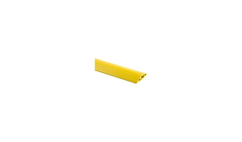 Hubbell FT4Y5 FloorTrak 4 Cable Floor Guard 5 ft PVC Yellow