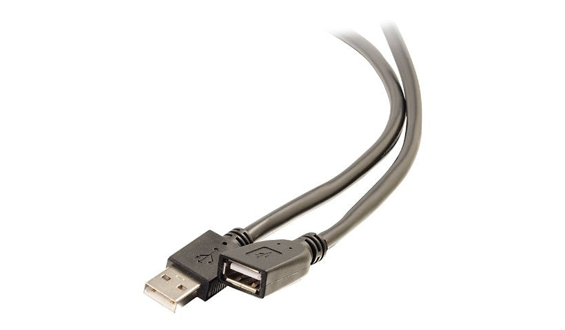 C2G 75 ft Active USB 2.0 Extension Cable, Plenum CMP Rated, USB-A M/F