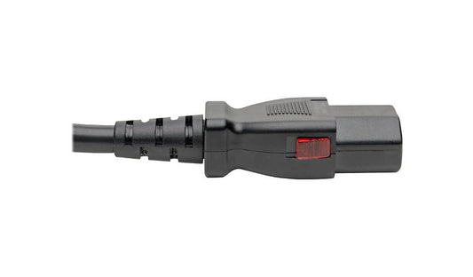 Tripp Lite P004-L02 Locking C13 to C14 PDU Extension Power Cord 2 ft 10A 250V