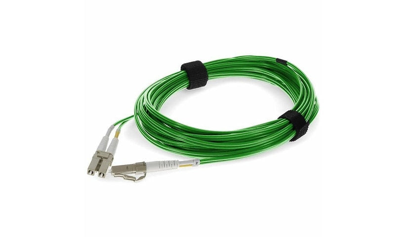 Proline PRO-LC-LC-1M5OM4-GN 1m (3.3ft) LC to LC OM4 Multimode Duplex Fiber Patch Cable, 50/125, OFNR Riser, Green