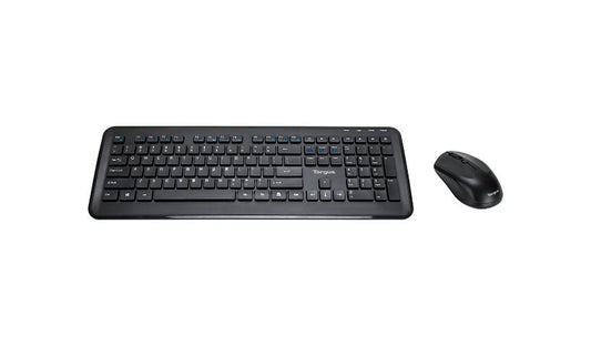 Targus KM610 Wireless Keyboard and Mouse Combo 2.4GHz Black AKM610BT 1 Year