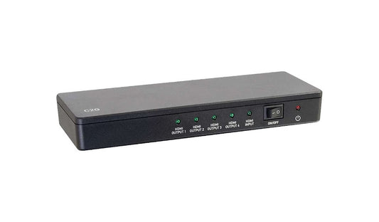 C2G 41058 4-Port 4K HDMI Splitter Distribution Amplifier 1 In 4 Out 3 Year