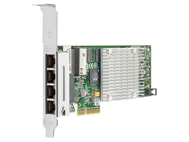HPE 539931-001 NC375T 1Gb 4-Port PCIe 2.0 x4 RJ-45 Adapter for ProLiant G6 G7