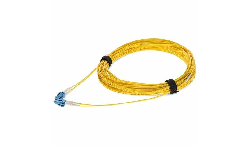 Proline PRO-LC-LC-13M9SMF 13m (42.7ft) LC to LC OS2 Single Mode Duplex Fiber Patch Cable, 9/125, OFNR Riser, Yellow