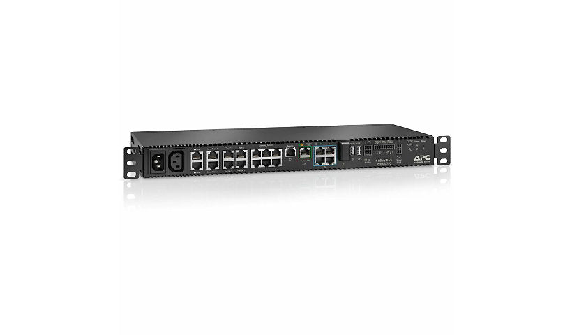 APC NetBotz Rack Monitor 750 Rack Mount Security and Environmental Appliance, 1U, Black, NBRK0750