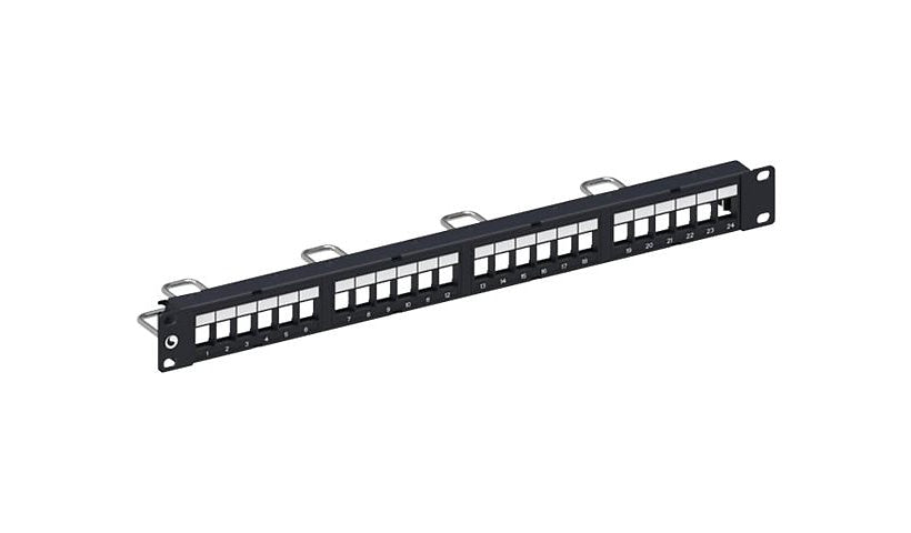 CommScope 760237040 CPP-UDDM-SL 24-Port UTP Patch Panel 1U