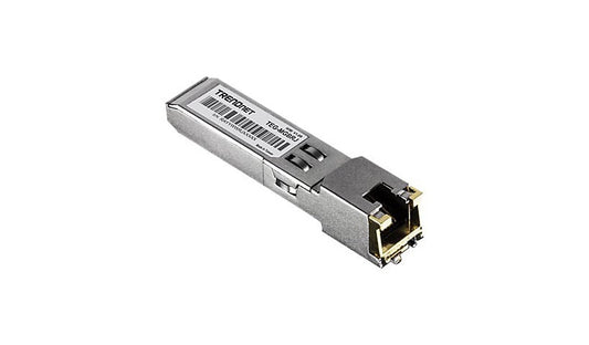 TRENDnet TEG-MGBRJ 1000Base-T Copper SFP Module, RJ-45, 100m