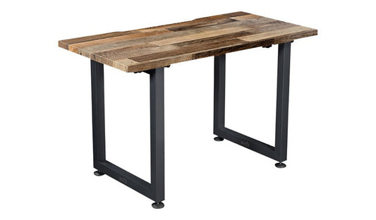VARIDESK QuickPro Table, 48x24in, Reclaimed Wood, Linkable, 46000