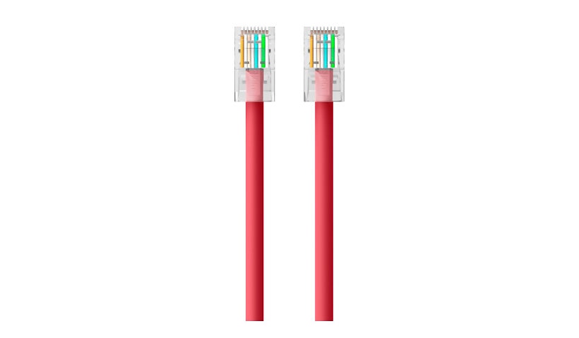 Belkin A3L791-01-RED Cat5e Molded UTP Ethernet Patch Cable 1 ft Red