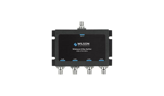 Wilson 850036 4-Way Splitter, 698 to 2700 MHz, F Female, 75 Ohm