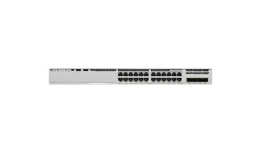 Cisco Catalyst C9200L-24P-4X-E 24-Port Gigabit PoE+ Switch, 4x 10G SFP+, 740W