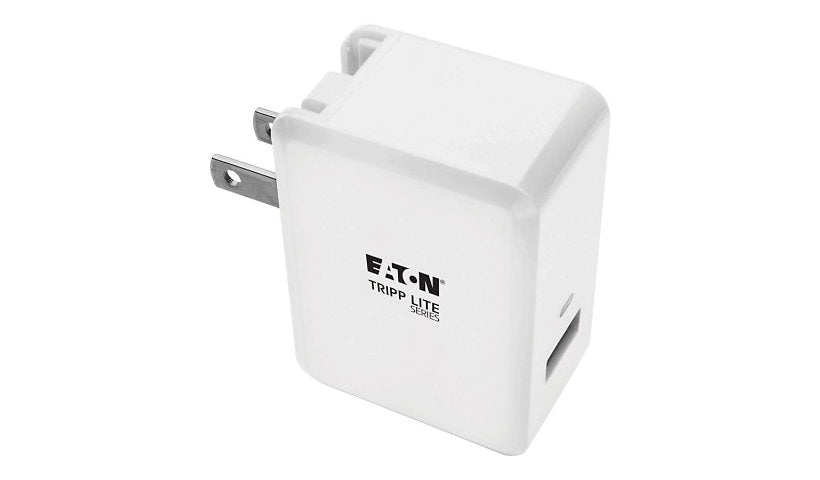 Tripp Lite 18W USB-A Wall Charger, Quick Charge 3.0, Auto-Sensing, Compact
