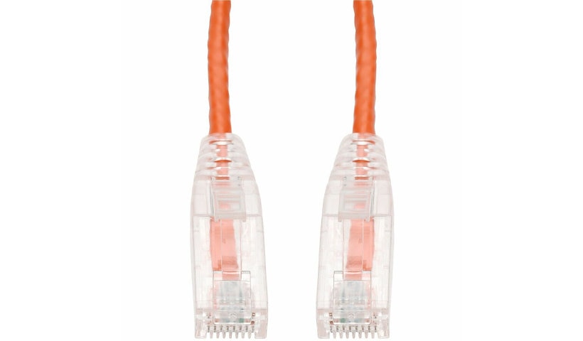 Proline PRO-10FSLCAT6A-OE Cat6a Slim Snagless UTP Ethernet Patch Cable 10 ft