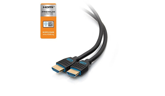 C2G 50182 Performance Certified High Speed HDMI Cable 6 ft Lifetime Warranty