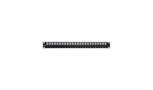 TRENDnet TC-KP24S 24-Port Blank Keystone Shielded Patch Panel 1U 3 Year