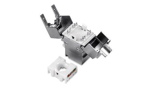 TRENDnet TC-K06C6A Shielded Cat6A Tool-Less Keystone Jack 6 Pack 3 Year
