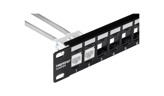 TRENDnet TC-K25C6 Cat6 Tool-Less Keystone Jack 25 Pack 90° Termination 2 Year