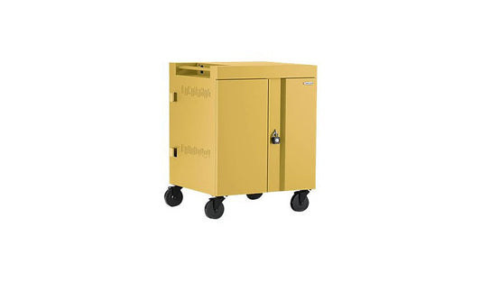 Bretford Cube Cart 32-Device AC, Mustard, TVC32PAC-MUS