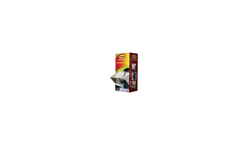 Command Poster Strips, Damage-Free Mounting, White, 400-Pack, 17024CABPK