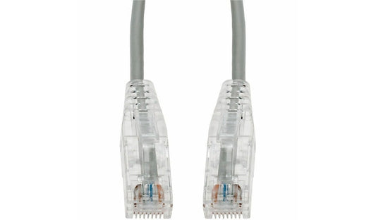 Proline PRO-5FSLCAT6-GY Cat6 Slim Snagless UTP Ethernet Patch Cable 5 ft Gray