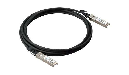 Axiom HPE Aruba J9282D Compatible 2m (6.6ft) 10GBase-CU SFP+ to SFP+ Passive Twinax Direct Attach Cable, Black, J9282D-AX