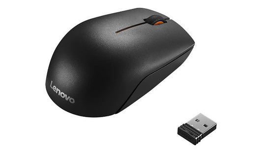 Lenovo 300 Wireless Compact Mouse 2.4GHz Nano Receiver GX30K79402 18 Month