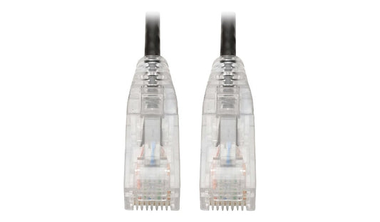 Tripp Lite N201-S8N-BK Cat6 Slim Snagless UTP Ethernet Patch Cable 8 in