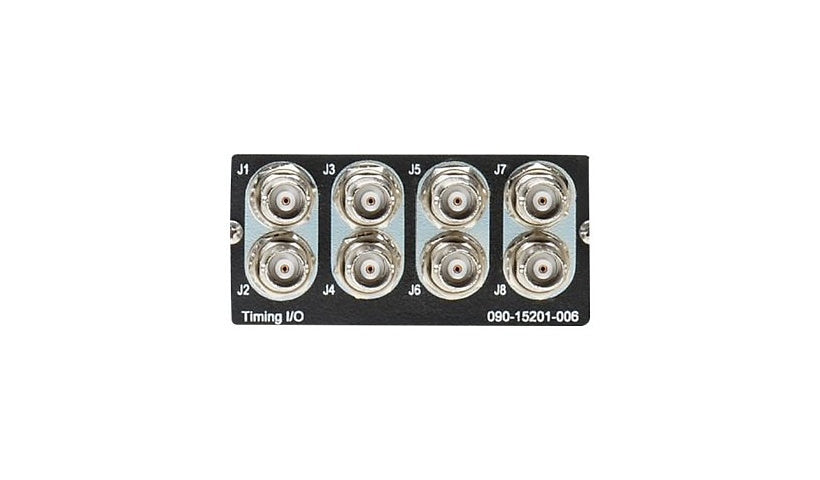 Microchip SyncServer Timing I/O Module 090-15201-006, 8 BNC Ports
