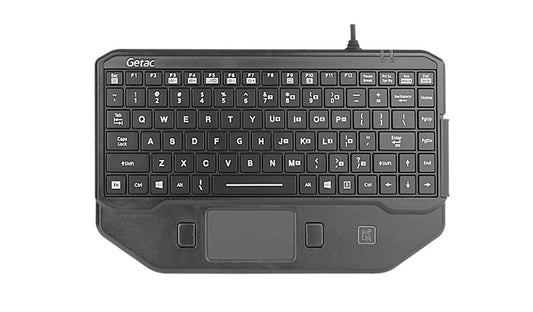 Getac GDKBU6 Rugged Keyboard Smart Card Reader Red Backlit IP65