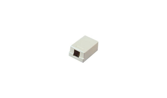 Allen AT33S-09 Tel Versatap AT33S 1-Port Surface Mount Box Ivory