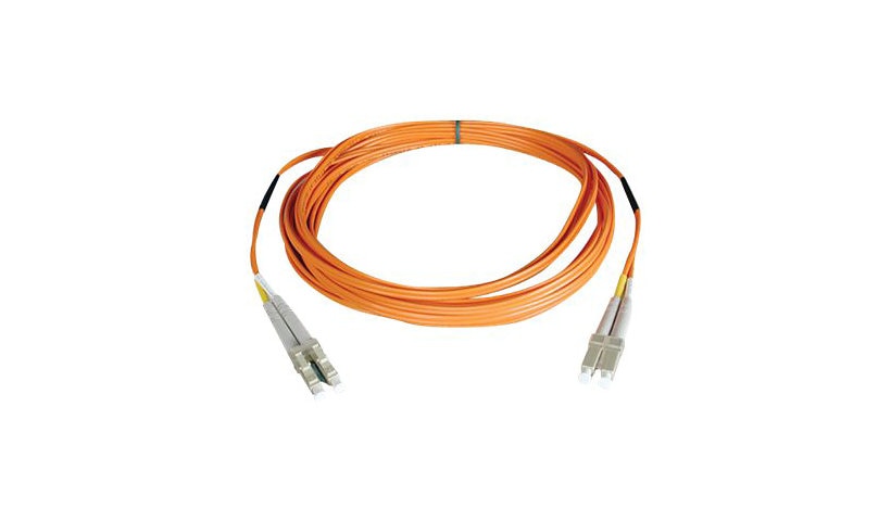 Tripp Lite (Eaton) N520-07M 7m (23ft) LC to LC Multimode Duplex Fiber Patch Cable, 50/125, PVC, OFNR, Orange