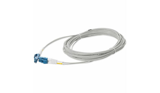 Proline PRO-LC-LC-1-5M9SMF-GY 1.5m (4.9ft) LC to LC OS2 Single Mode Duplex Fiber Patch Cable, 9/125, OFNR Riser, Gray