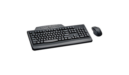 Kensington K72408USA ProFit Wireless Media Keyboard Mouse Spillproof 3 Year
