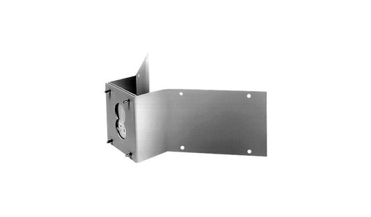 Pelco CM400 Corner Mount Adapter 75 lb for Spectra Legacy Wall Mounts Gray