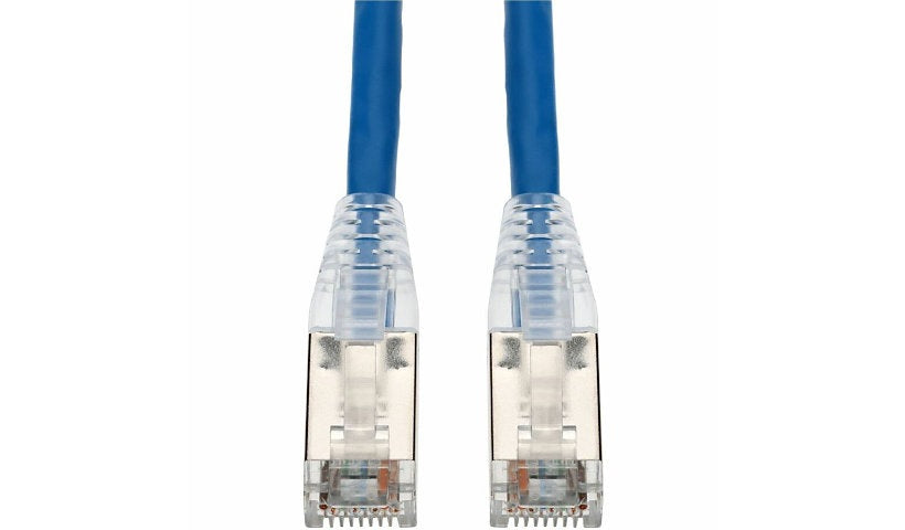 Proline PRO-3FCAT6AS-BE Cat6a Shielded Snagless Patch Cable 3 ft 10 Gbps Blue