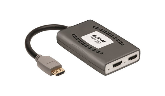 Tripp Lite B118-002-HDR-V2 2-Port HDMI Splitter 4K 60Hz 4:4:4 HDR TAA 3 Year