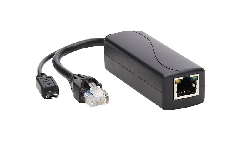 Eaton Tripp Lite NPOE-SPL-G-5VMU PoE Splitter, 5V Micro-USB + Gigabit