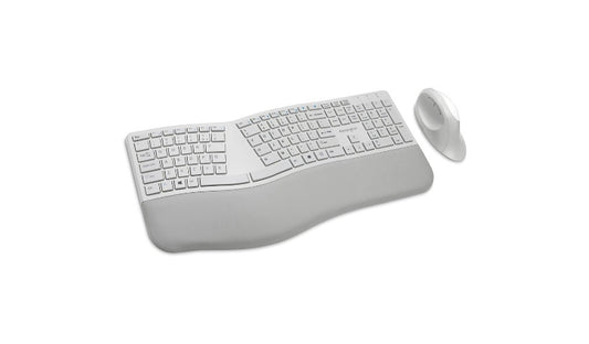 Kensington Pro Fit Ergo Wireless Split Keyboard and Mouse Gray K75407US