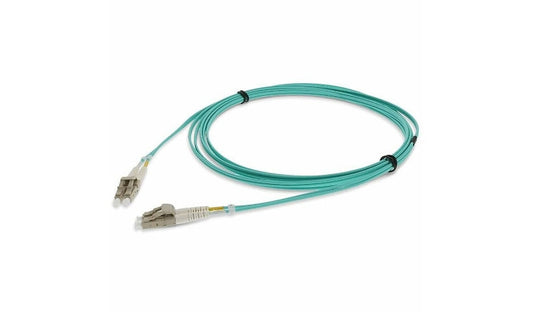 Proline PRO-LC-LC-3M5OM4LZ 3m (9.8ft) LC to LC OM4 Multimode Duplex Fiber Patch Cable, 50/125, LSZH, Aqua