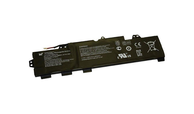 BTI TT03XL-BTI 11.55V 56Wh 3 Cell Battery for HP EliteBook 850 G5 18 Month
