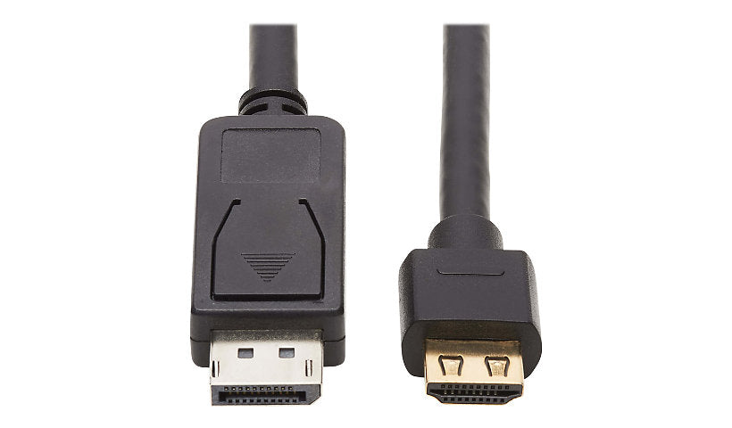 Tripp Lite Active DP 1.2 to HDMI Cable, 4K 60Hz HDR, Secure-Grip Plugs, 20 ft