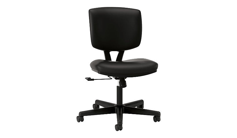 HON Volt Task Chair, SofThread Leather, Black, 5701SB11T