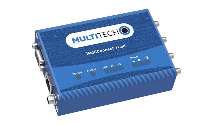 Multi-Tech MultiConnect rCell 100 Cellular Router Wi-Fi RS-232 MTR-LNA7-B07-US