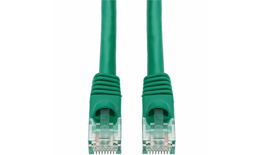 Proline PRO-10FCAT6A-GN Cat6a Snagless UTP Ethernet Patch Cable 10 ft Green
