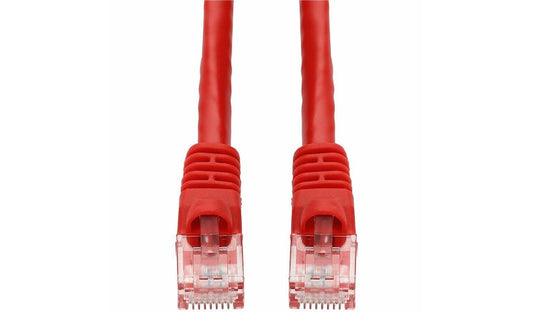 Proline PRO-10FCAT6-RD Cat6 Snagless UTP Ethernet Patch Cable 10 ft Red
