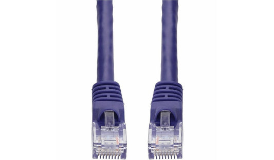 Proline PRO-25FCAT6-PE Cat6 Snagless UTP Ethernet Patch Cable 25 ft Purple